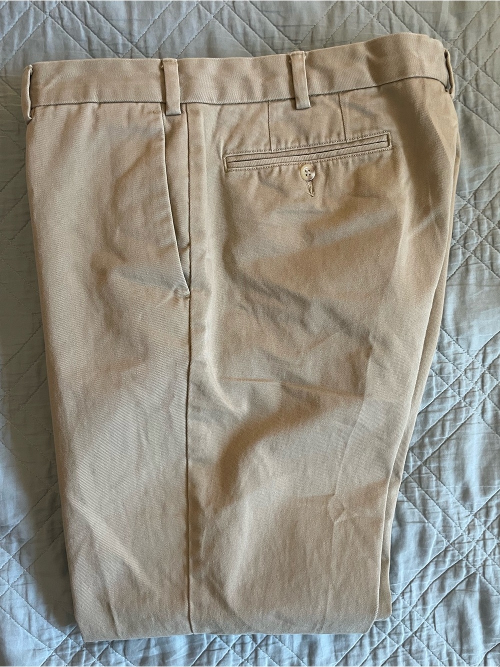 Polo Ralph Lauren Vintage
Slim Fit Flat Front Chino Pant in Khaki Size 36